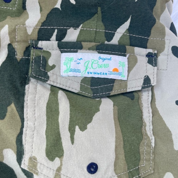 J.Crew Crewcuts Boys Size 6 Camouflage Trunks. - Picture 7 of 8
